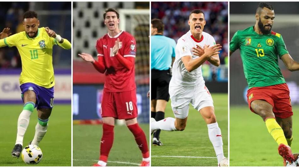 Grupo G - Mundial Qatar 2022. Fotos: REUTERS - EFE