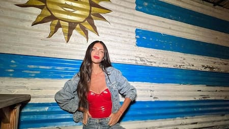 Zaira Nara en Uruguay. Foto: Instagram @zaira.nara.