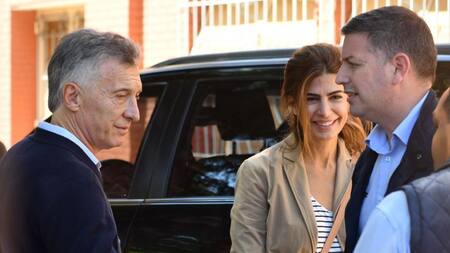 Mauricio Macri, Juliana Awada, vuaje, NA