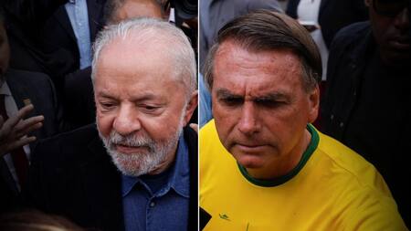 Lula da Silva y Jair Bolsonaro, elecciones en Brasil, fotos Reuters
