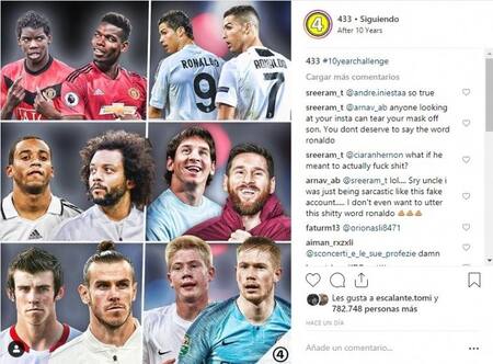 10 years challenge - Deportes