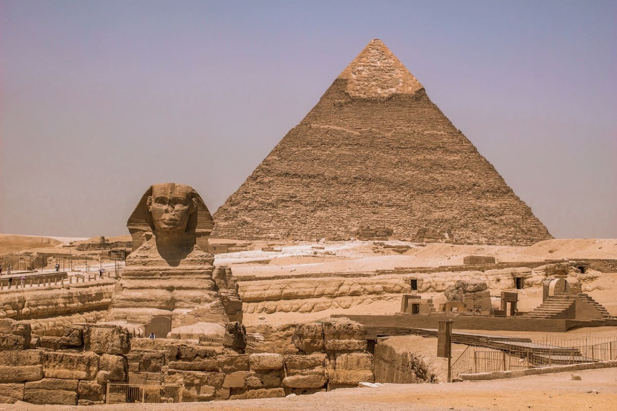 Pirámide de Guiza, Egipto. Foto: Unsplash.