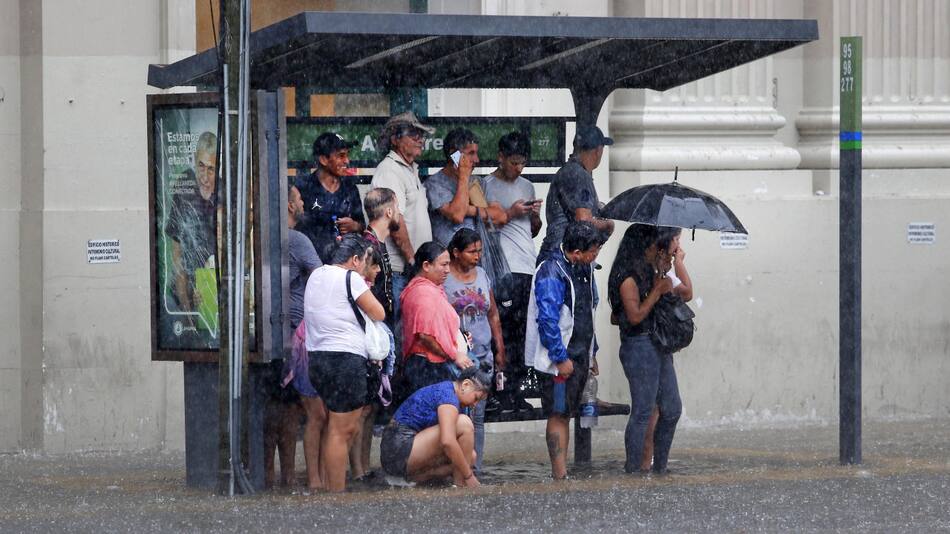 Lluvia. Foto: NA.