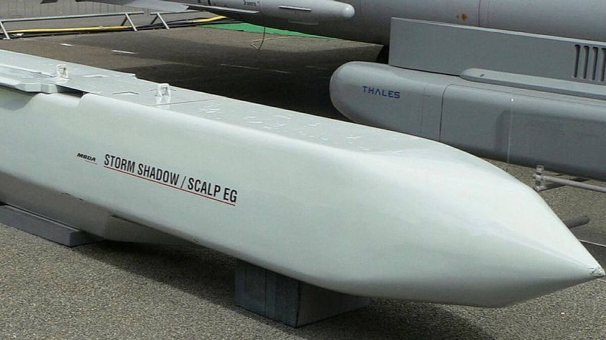 Misil británico Storm Shadow.