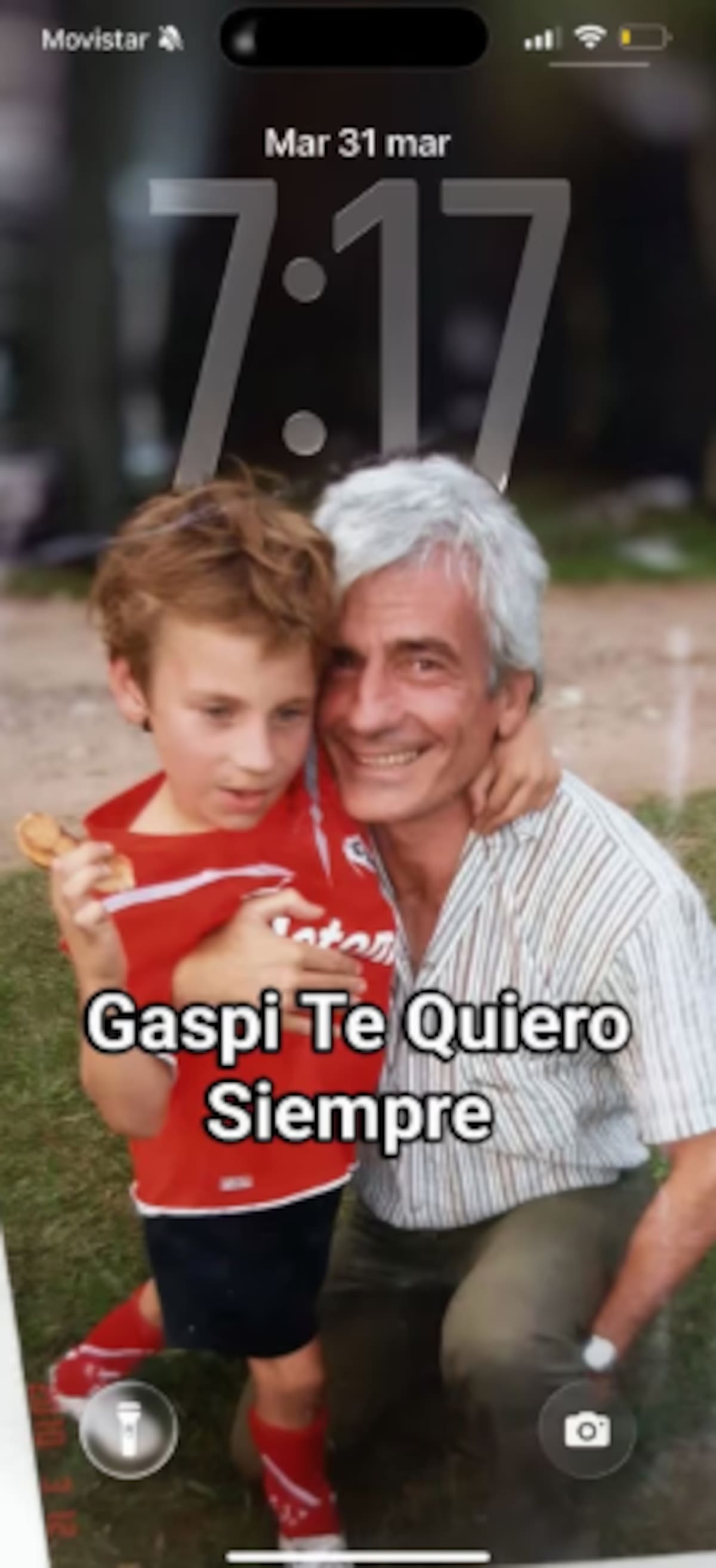 Mensajes del padre de Gaspi tras la muerte del youtuber.