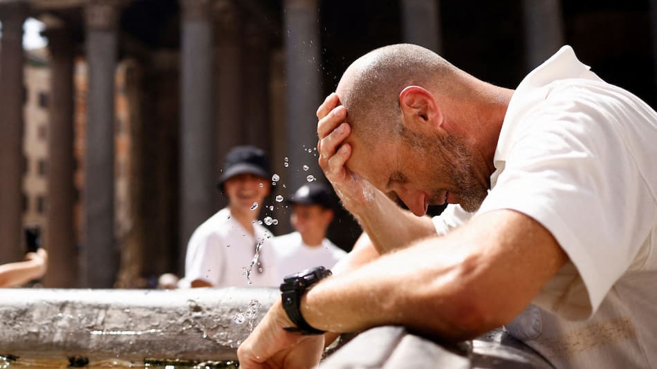 Temperaturas extremas en el mundo. Foto: Reuters