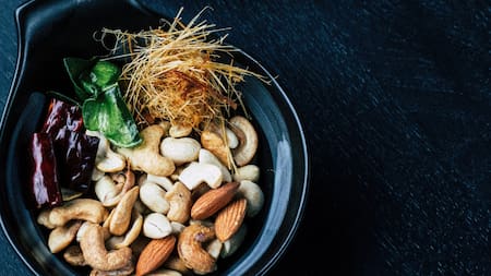 Frutos secos. Foto: Unsplash