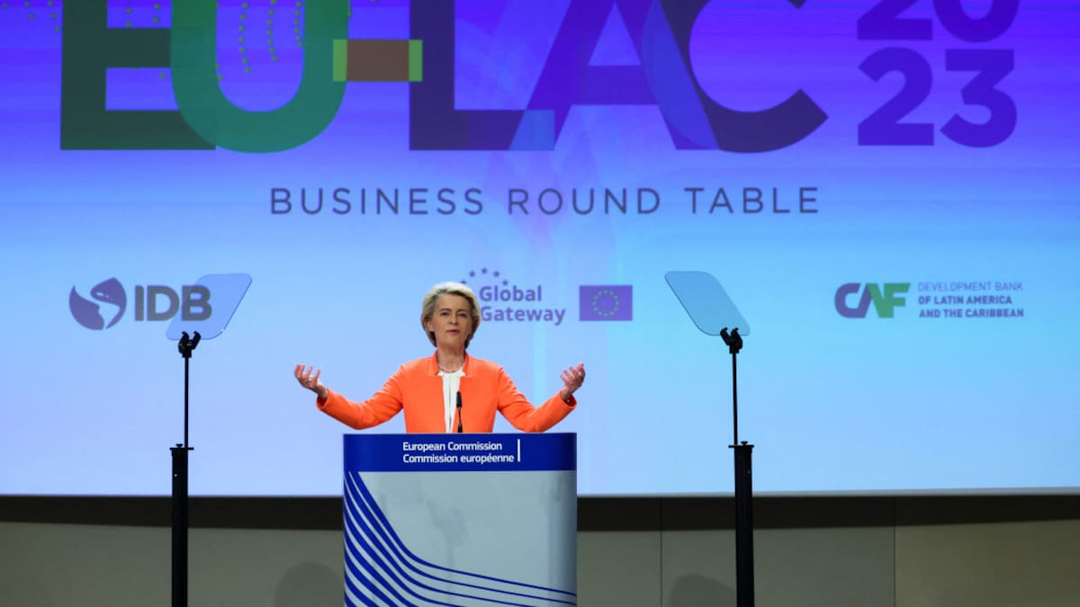 "Creemos en los mismos valores": Von der Leyen agradeció a líderes latinoamericanos por respaldar a Ucrania