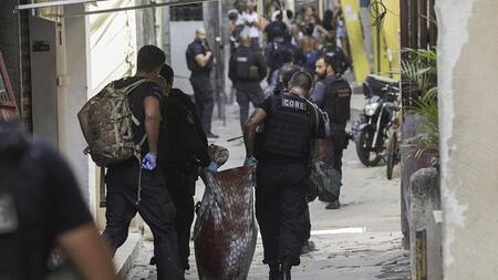 Operativo policial en favela de Río de Janeiro, Brasil, Reuters