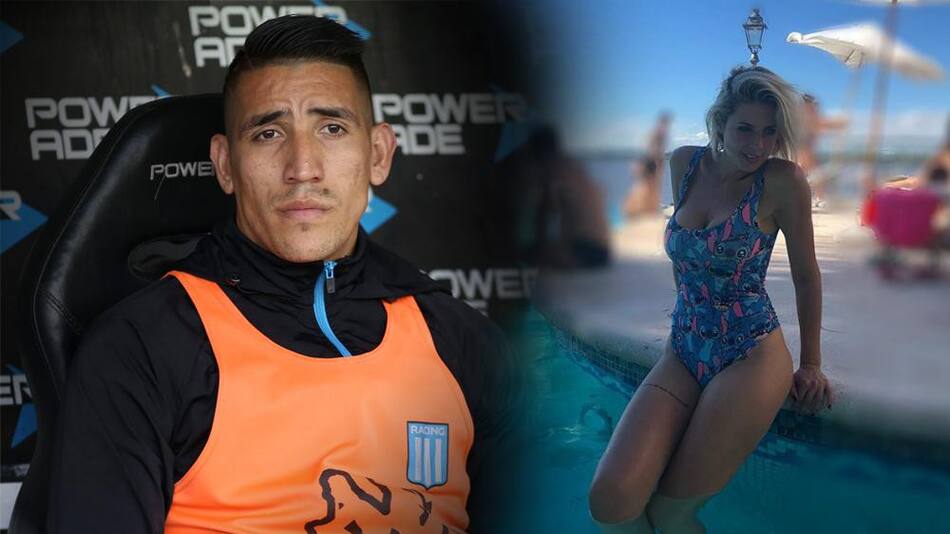 Ricardo Centurión y Tamara Bella, Racing, fútbol, deportes, romance, NA, Instagram