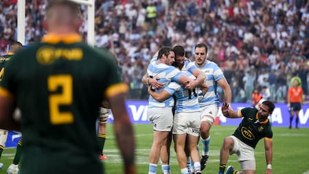 Historia pura para Los Pumas: le ganaron a Sudáfrica, actual campeón del mundo, y sueña en el Rugby Championship