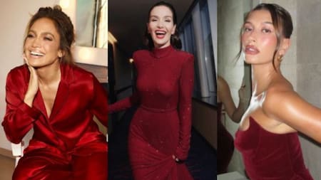 Vestirse de rojo en Navidad: algunos looks de celebrities para inspirarse estas fiestas