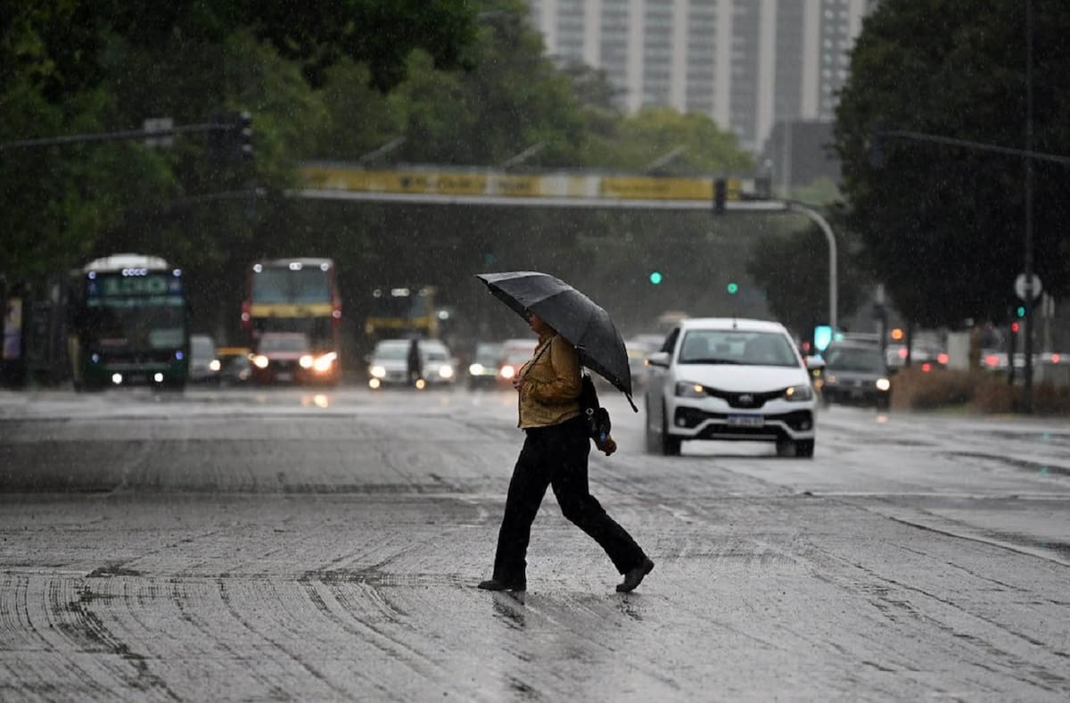 Lluvias en el AMBA
