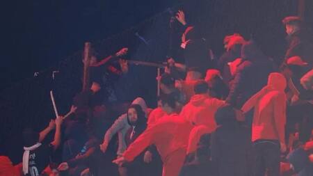 Violencia en el fútbol.