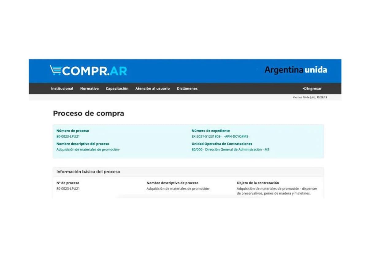 Compra de penes de madera