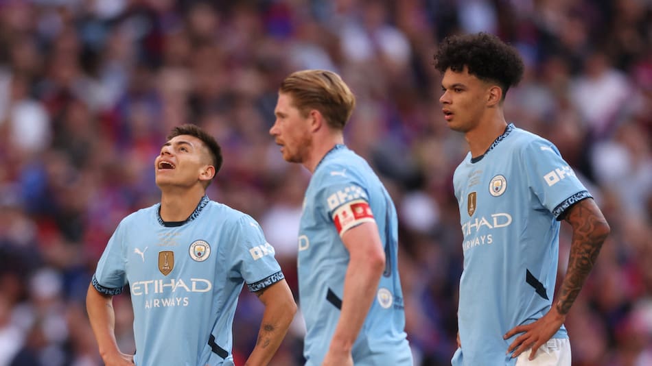 Claudio "Diablito" Echeverri debutó en el Manchester City. Foto. Reuters/David Klein