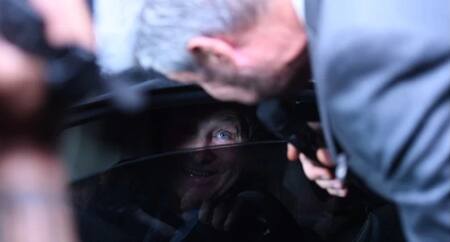 Javier Milei asistió al Bailando 2023. Foto: NA.