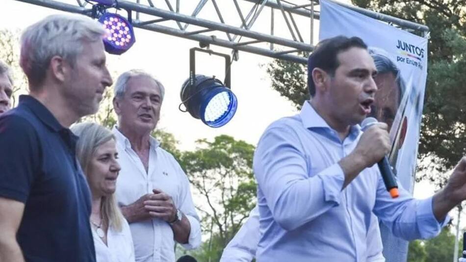 Rogelio Frigerio y Gustavo Valdés