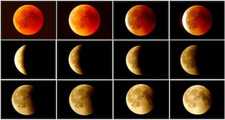 Eclipse de luna, Súper Luna de rojo sangre, archivo Reuters