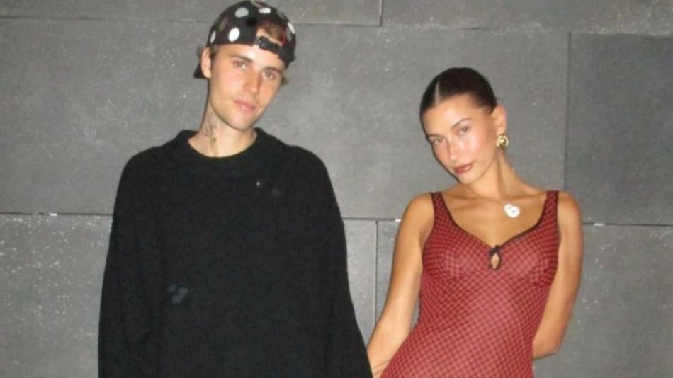 Justin y Hailey Bieber. Foto: Instagram/justinbieber.