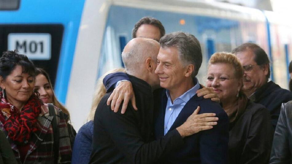 Horacio rodríguez Larreta, Mauricio Macri, NA