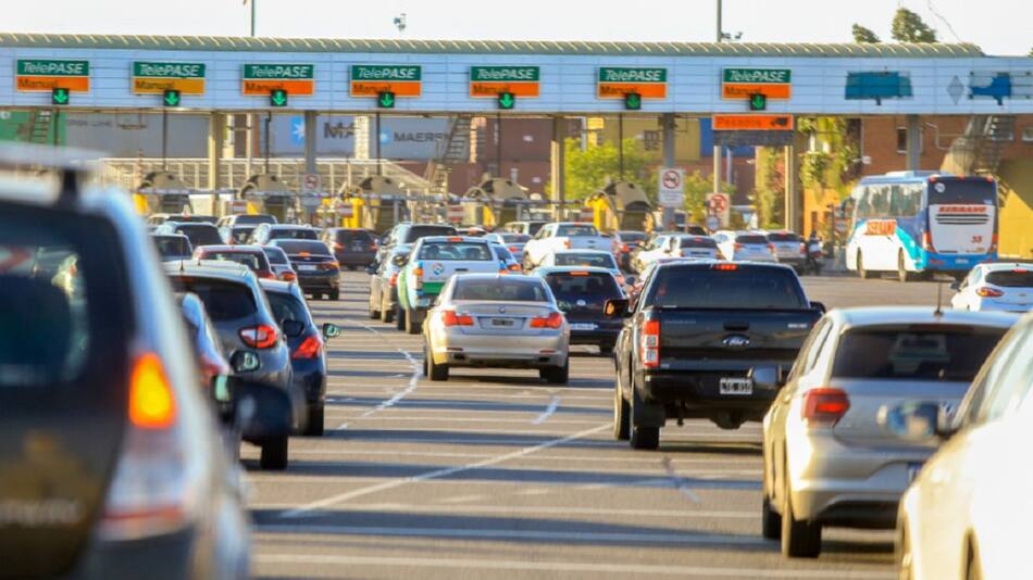 Los peajes vuelven a aumentar. Foto: NA.