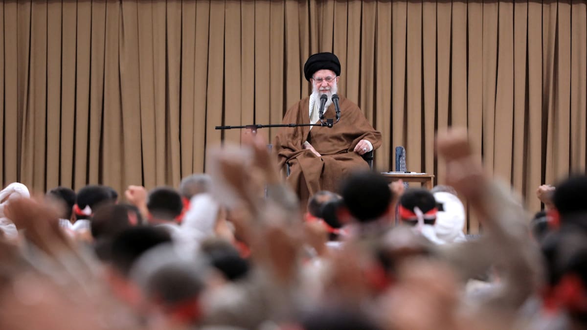 Ali Jamenei, líder supremo de Irán. Foto: Reuters.