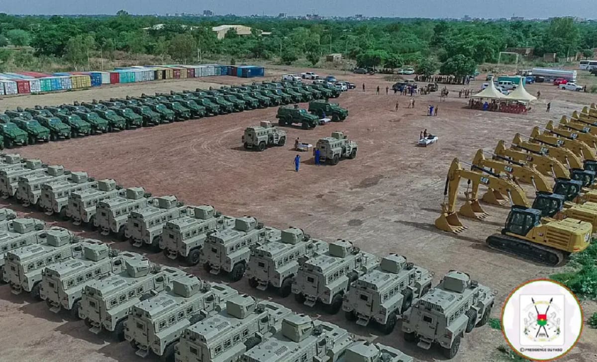 Ejército de Burkina Faso. Foto: Gobierno de Burkina Faso