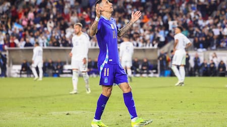 Ángel Di María, Selección Argentina. Foto: NA.