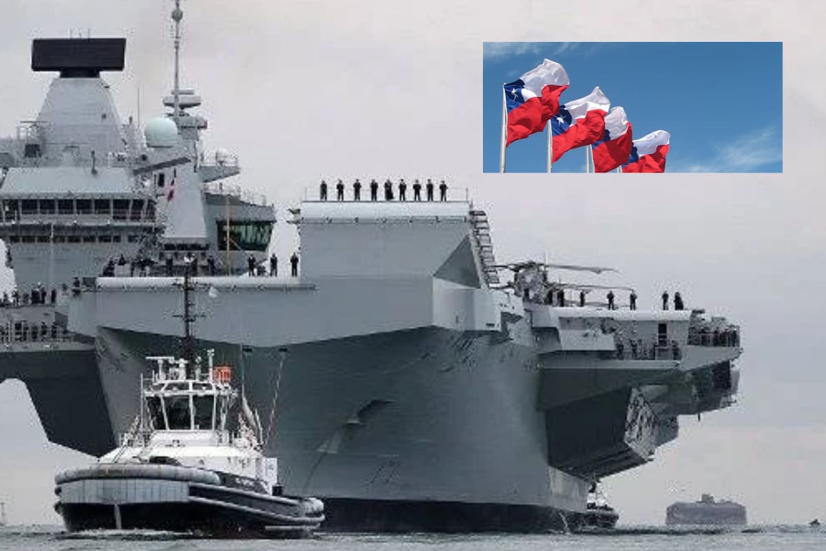 Chile planea contribuir con la Royal Navy del Reino Unido