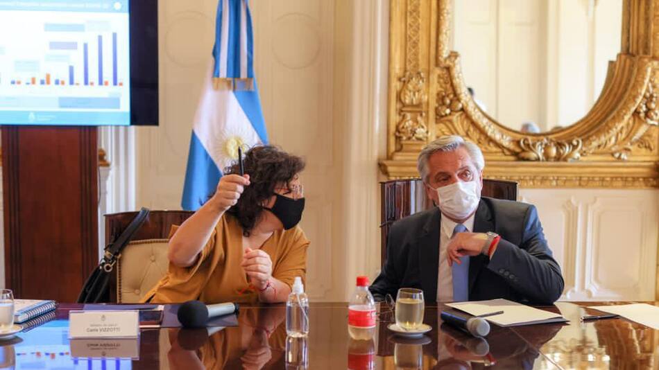 Alberto Fernández encabeza esta tarde en la Casa Rosada una nueva reunión del Comité de Vacunación contra el coronavirus