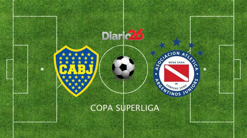 Copa Superliga, Boca vs. Argentinos, fútbol, deportes, Diario26