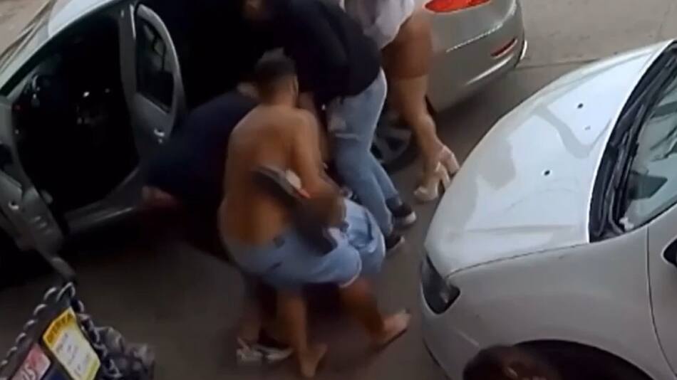 El nuevo video sobre el asesinato en Lomas del Mirador. Foto: captura.