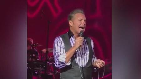 Luis Miguel borracho en un recital