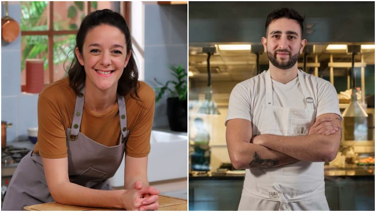 Los chefs Julieta Oriolo y Pedro Bargero estarán en la feria gastronómica Palermo Off.