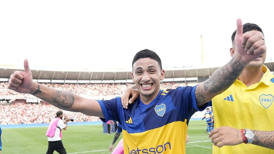 Ezequiel Equi Fernández; Boca Juniors. Foto: X @BocaJrsOficial.