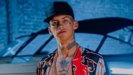 L-Gante, cantante de cumbia. Foto: NA.