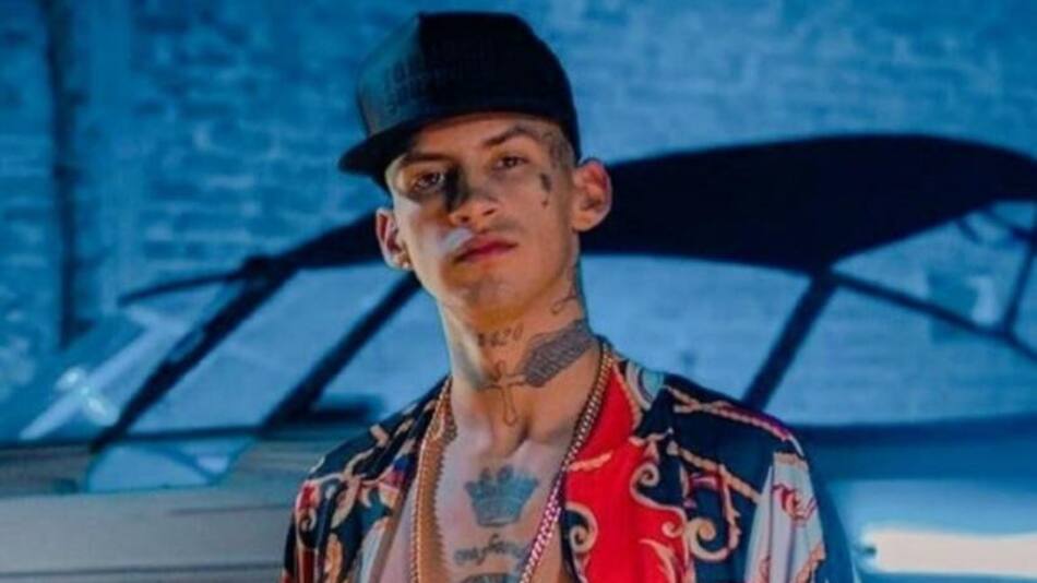 L-Gante, cantante de cumbia. Foto: NA.