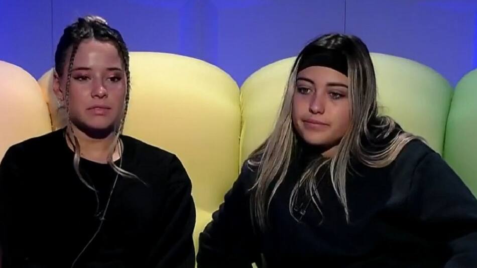 Zoe y Florencia de Gran Hermano. Foto: captura Telefe.