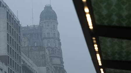 Humo en Buenos Aires. Foto: Télam.