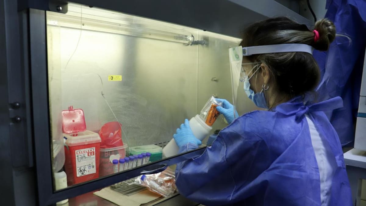 Coronavirus en Argentina, médico, enfermera, laboratorio, hospital, clínica, NA