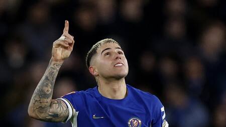 Enzo Fernández. Foto: Reuters