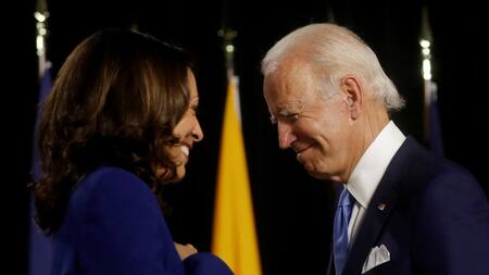 Joe Biden y Kamala Harris. Foto: Reuters.