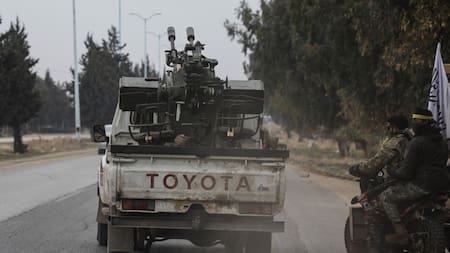 Tensión con rebeldes cerca de Damasco, en Siria. Foto: Reuters