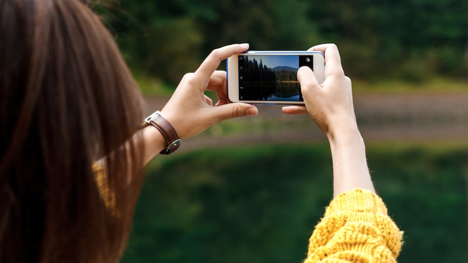 Fotografía con celular.