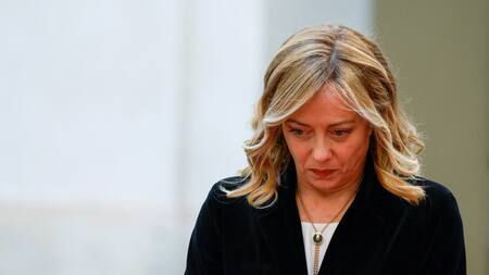 Giorgia Meloni, primera ministra de Italia. Foto: Reuters.