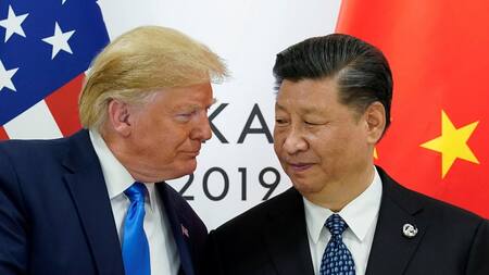 Trump y Xi Jinping - Reuters
