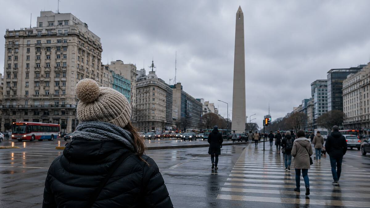 Frío polar en Buenos Aires: cuáles serán los tres días más helados de la semana y cuándo mejora el clima