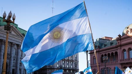 Argentina, bandera. Foto: Reuters.