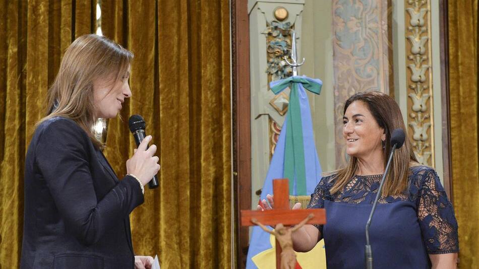 María Eugenia Vidal y María Fernanda Inza - Política (NA)